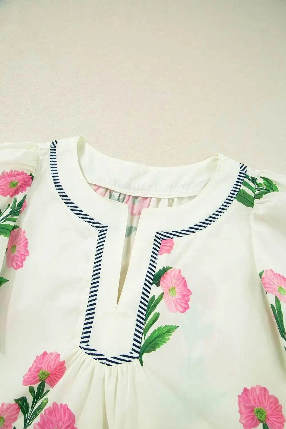 Floral Print Flutter Sleeve Summer Mini Dress - Rosey's Creations