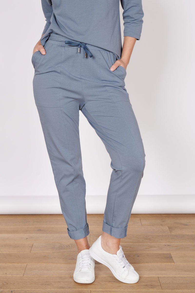 Faith Blue Loungewear Soft Touch Joggers Jeetly.com