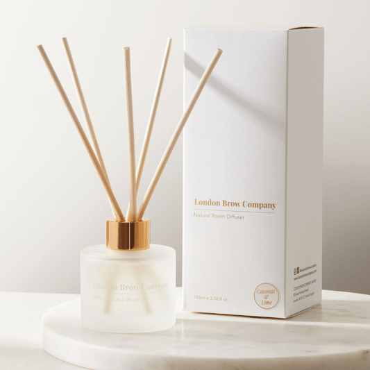 London Brow Co. Natural Reed Diffuser – 100ml - Rosey's Creations