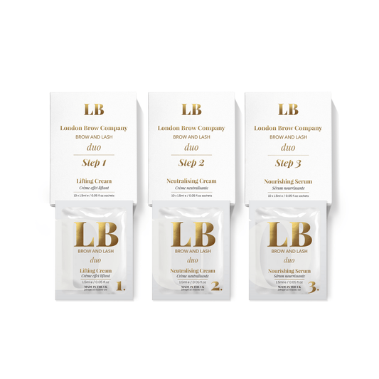 London Brow Duo: Waterproof Lash Lift & Brow Lamination System - Rosey's Creations