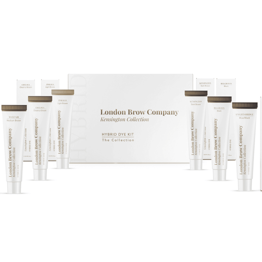 London Hybrid Dye Brow Stain 6 Colour Set - Rosey's Creations