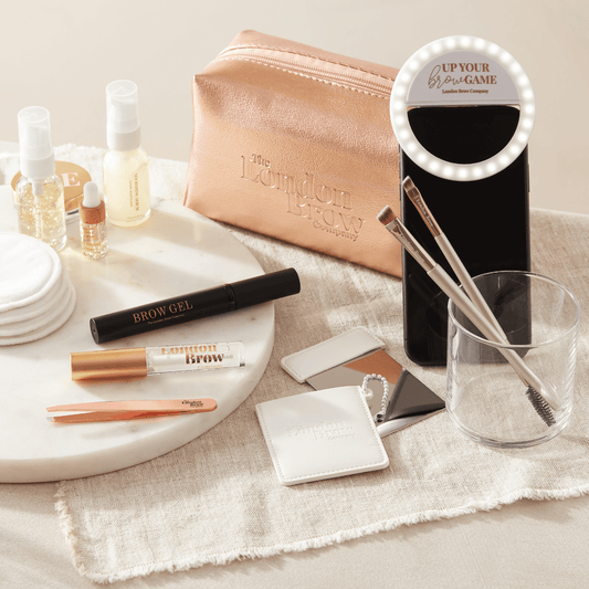 Luxury Rose Gold Brow & Lash Aftercare Bag - Rosey's Creations