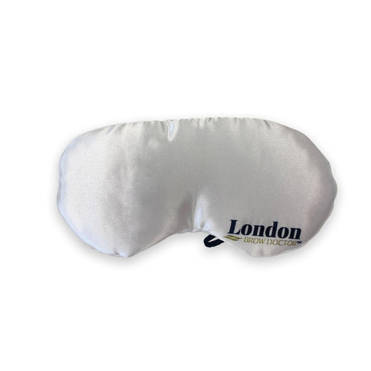 Luxury Silk Eye Mask - London Brow Treatments - Rosey's Creations