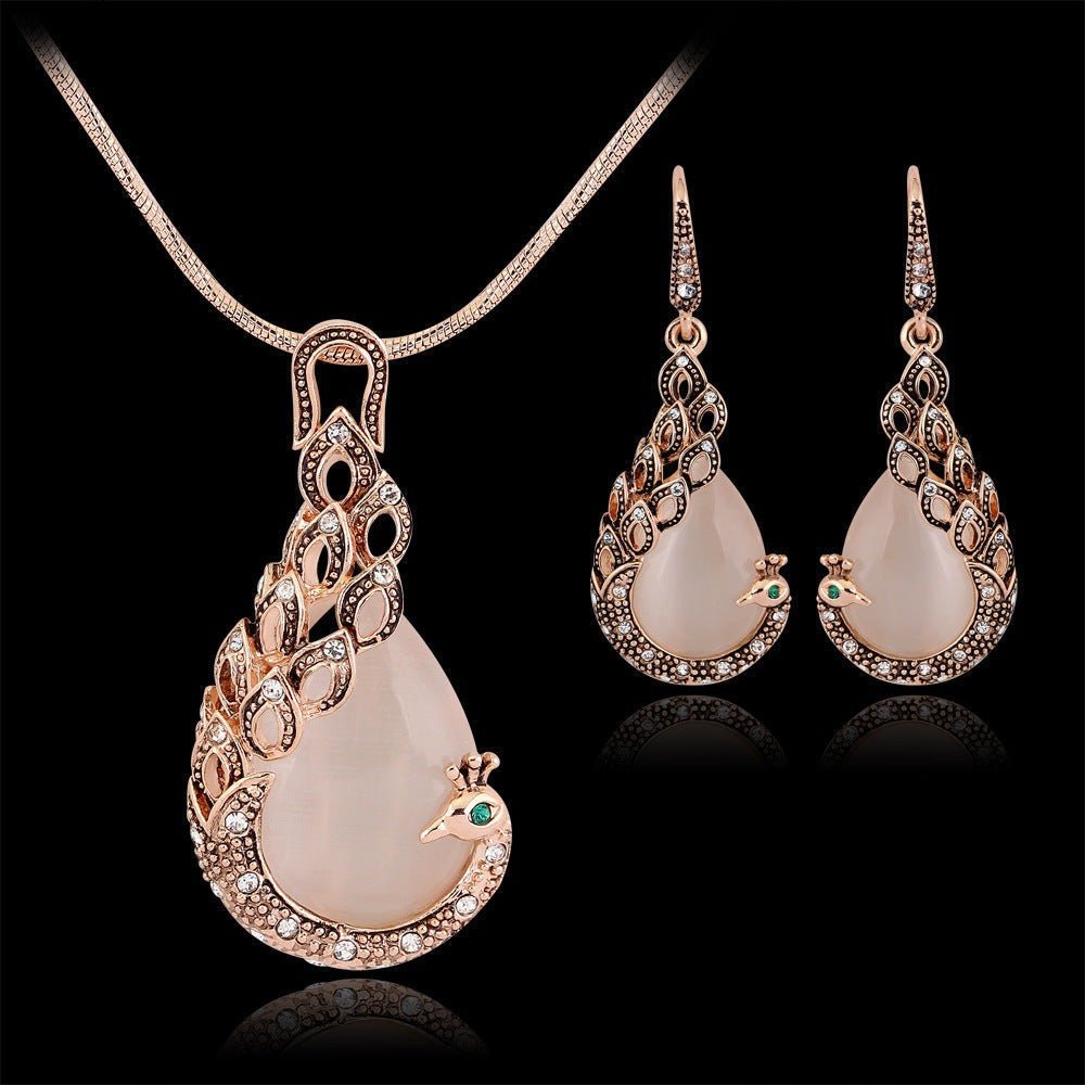 Peacock Jewellery Set.