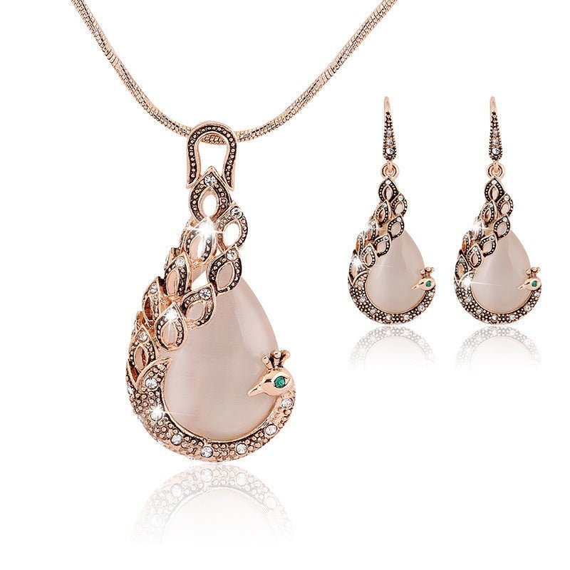 Peacock Jewellery Set.
