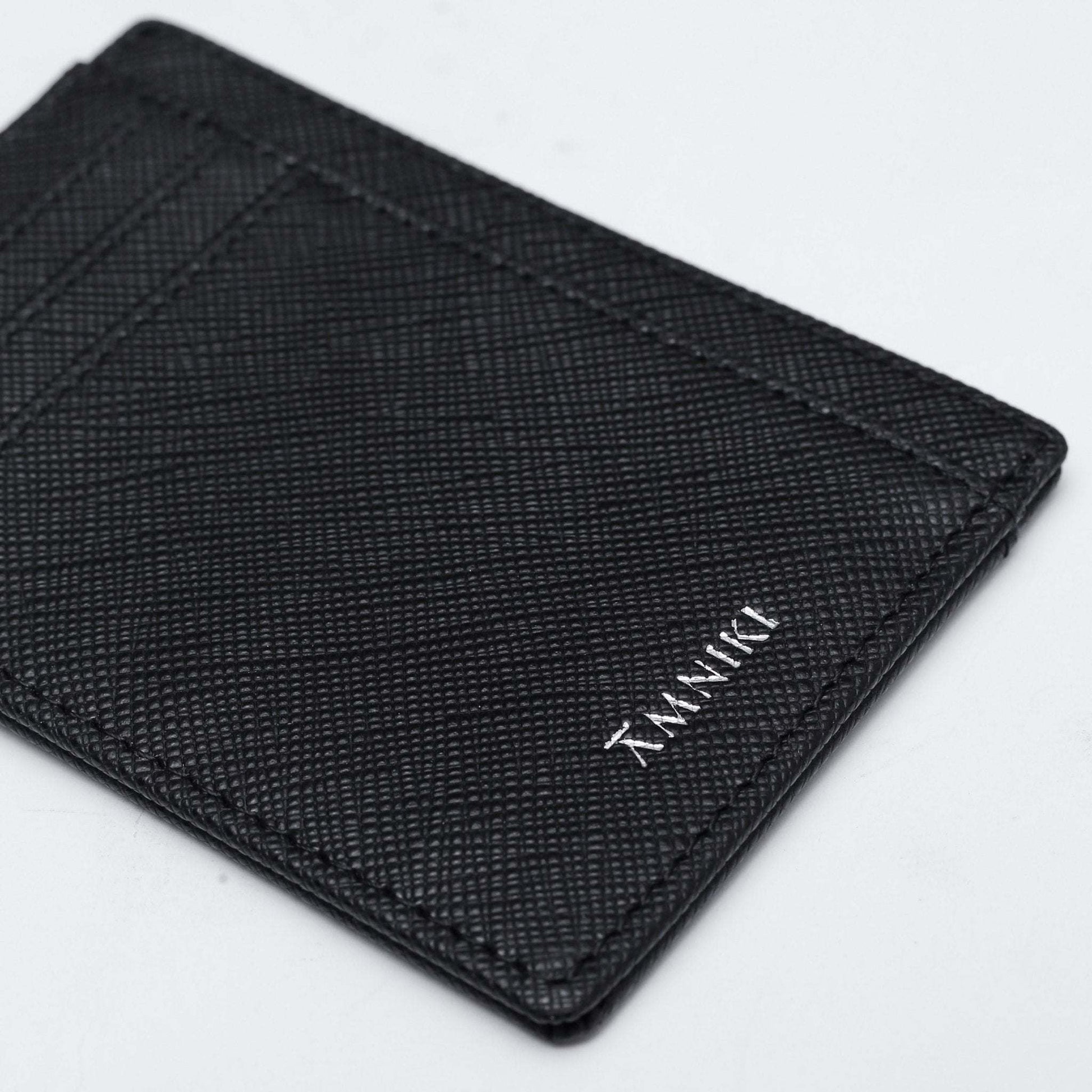 Phantom Black Saffiano Cardholder Wallet - Rosey's Creations