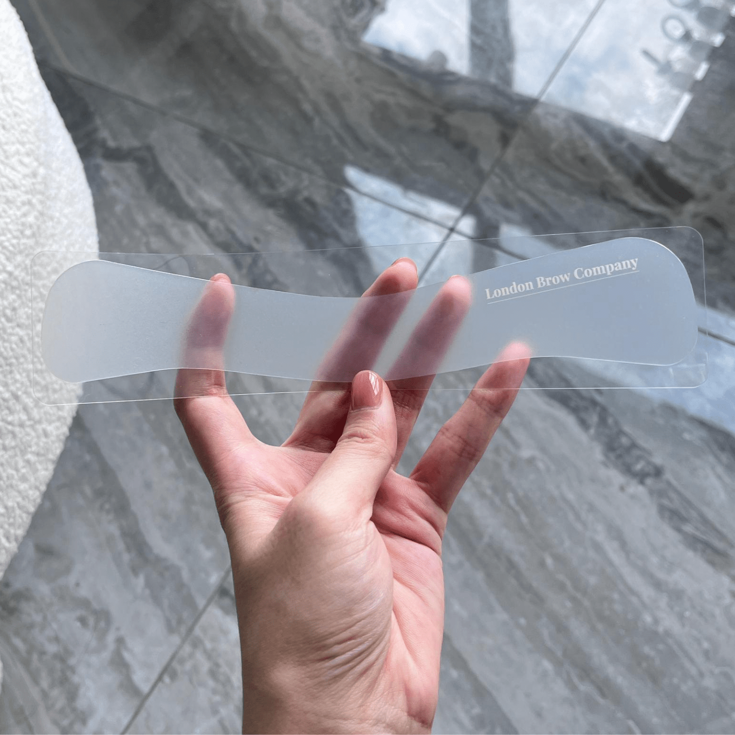 Reusable Silicone Brow Wrap & Under Eye Pads - Clear - Rosey's Creations
