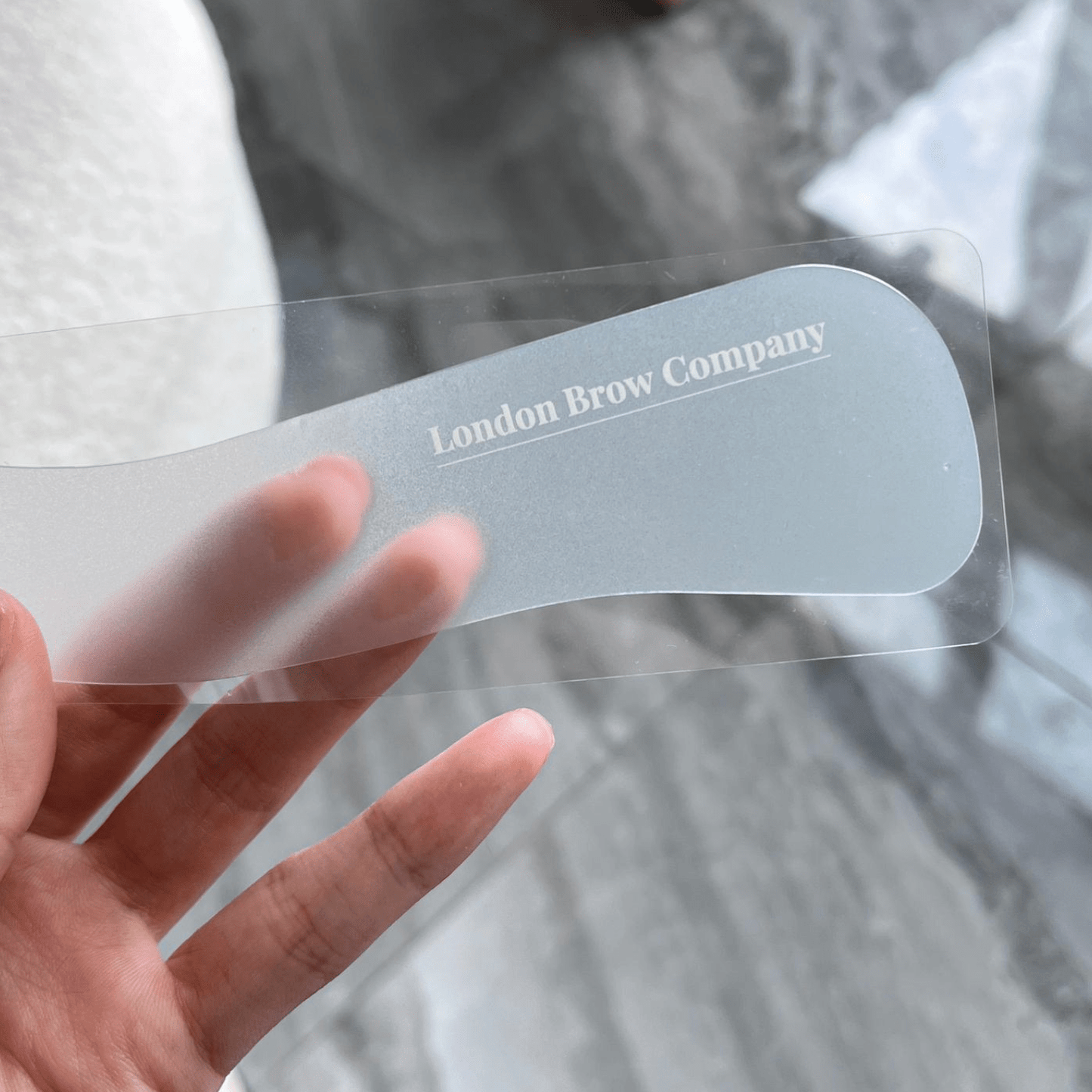 Reusable Silicone Brow Wrap & Under Eye Pads - Clear - Rosey's Creations