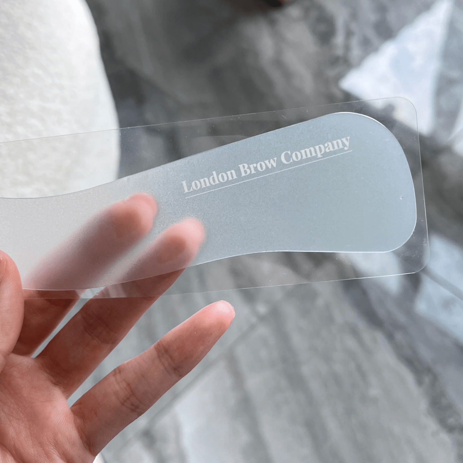 Reusable Silicone Brow Wrap & Under Eye Pads - Clear - Rosey's Creations