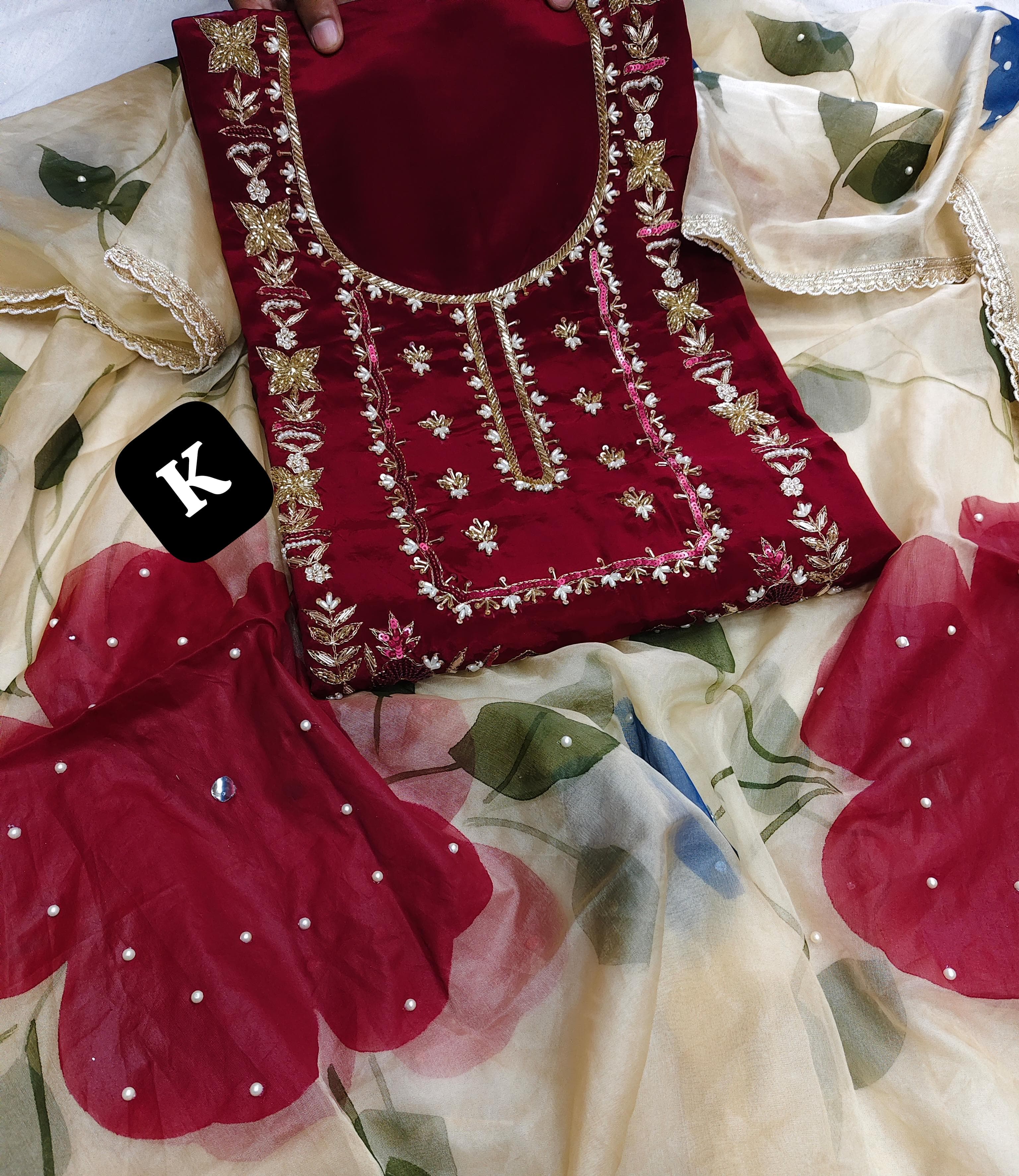 Indian wedding outfit salwar suit sharaa garara lehnga sari Punjabi suit Rosey's Creations