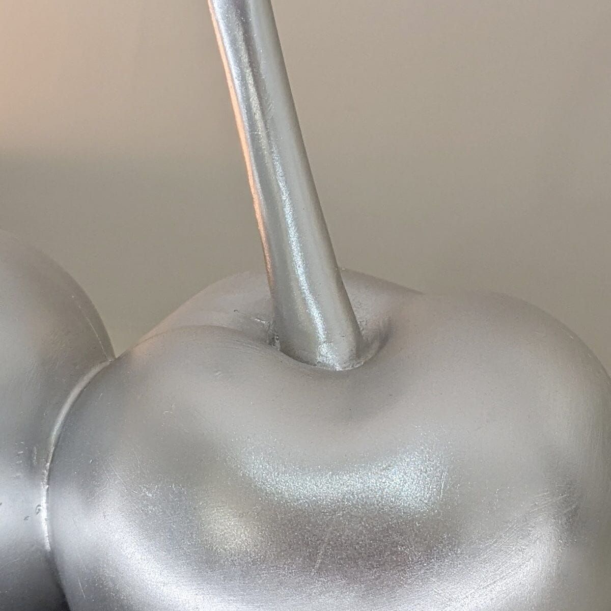 Silver Decorative Cherry Ornament - Rosey's Creations