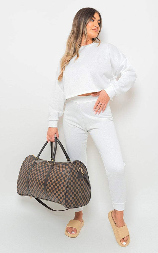 Sweatshirt and Jogger Loungewear Co-ord Set.