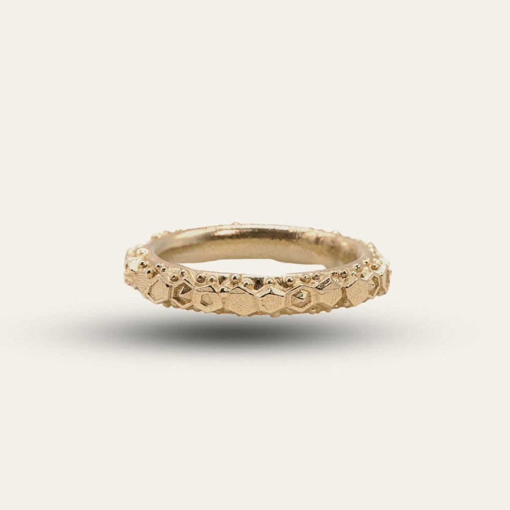 Everyday Gold Goddess Inspired Ring - Hebe Dainty London