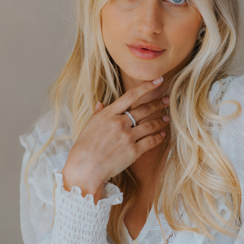 Everyday Silver Goddess Inspired Ring - Hebe Dainty London