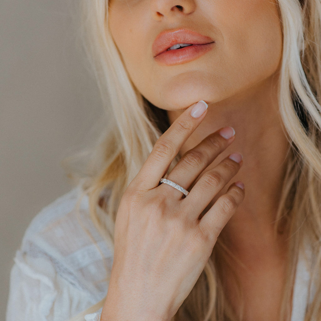 Everyday Silver Goddess Inspired Ring - Hebe Dainty London